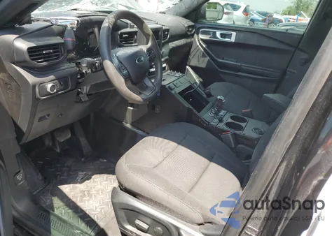 2021 Ford Explorer Police Interceptor из США, поврежденный, VIN 1FM5K8AB5MGA42753